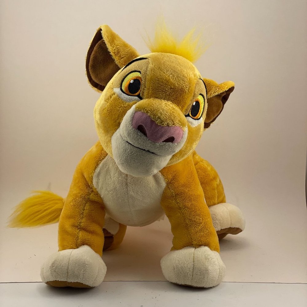 Disney store simba lion king plush toy